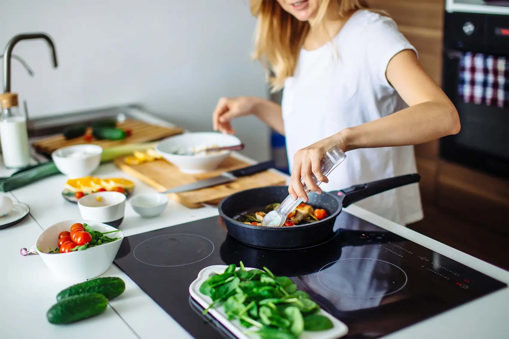 Gesunde Küche zu Hause